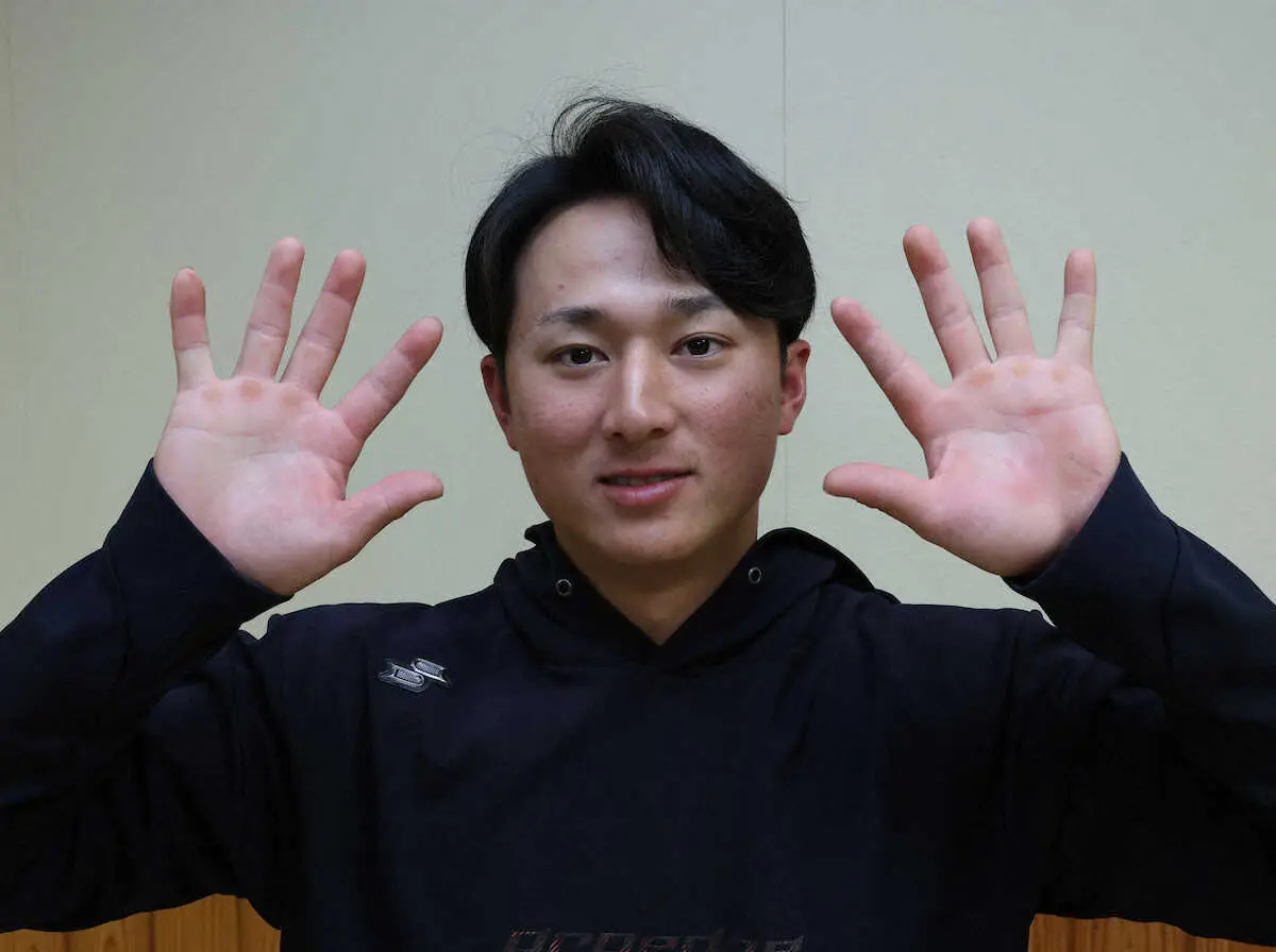 【画像・写真】【広島・佐々木泰　単独インタビュー】「15発」「70打点」「三塁で球宴出場」勝負の2年目3つの目標