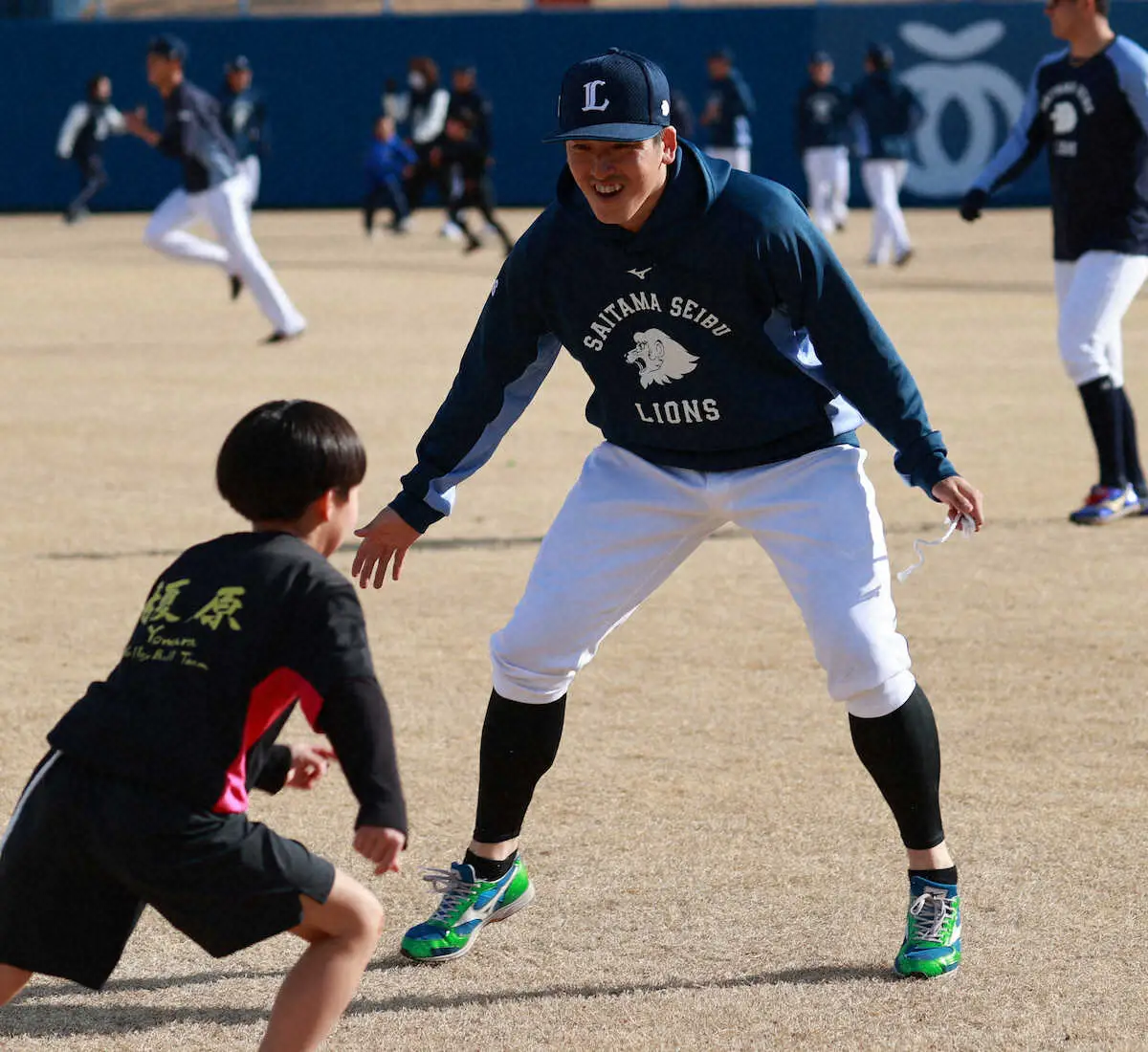 【画像・写真】西武　南郷地区の子供たちと交流会を開催