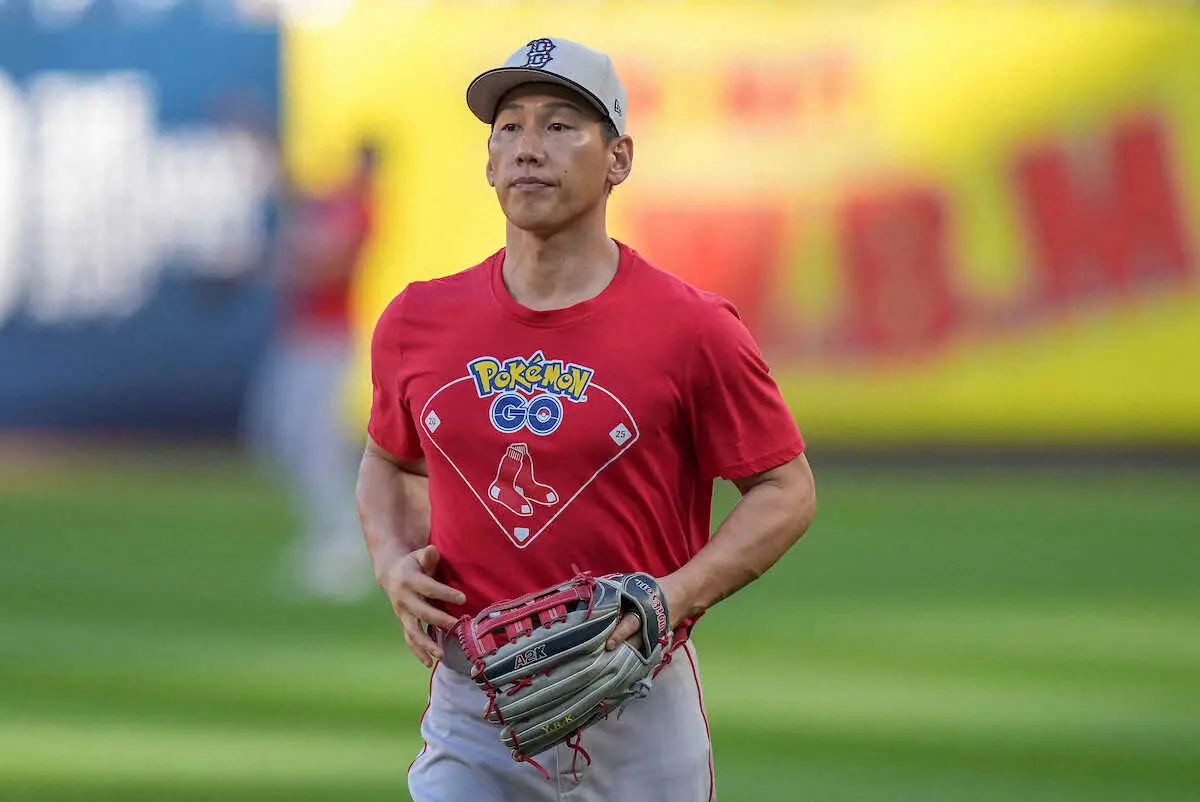 【画像・写真】レッドソックス・吉田正尚（AP）