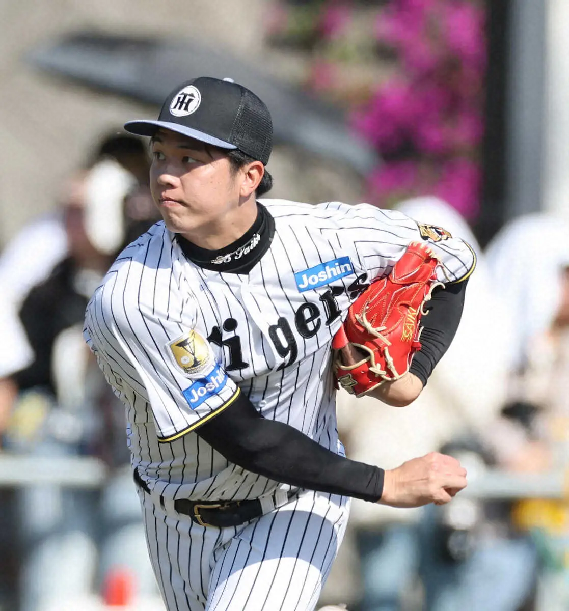 【画像・写真】阪神・才木浩人　バレンタインデー楽天戦で今春初実戦　“チョコっと”「試合勘を入れられたら良い」