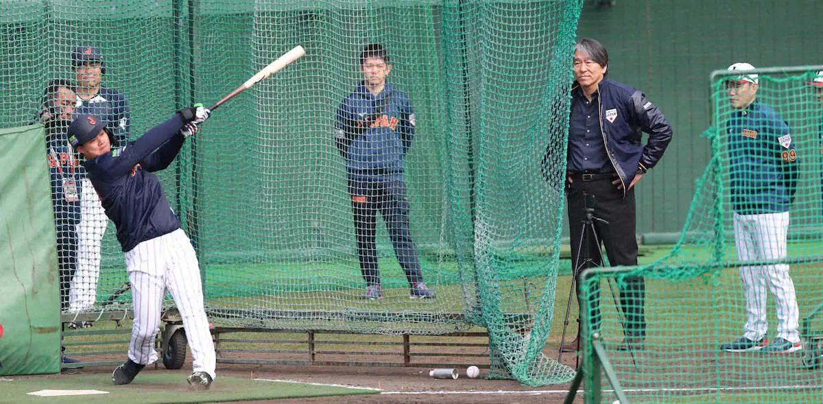 【画像・写真】【侍ジャパン】阪神・森下翔太　憧れの松井秀喜氏から高評価「センター中心に力強い打球が飛んでいた」