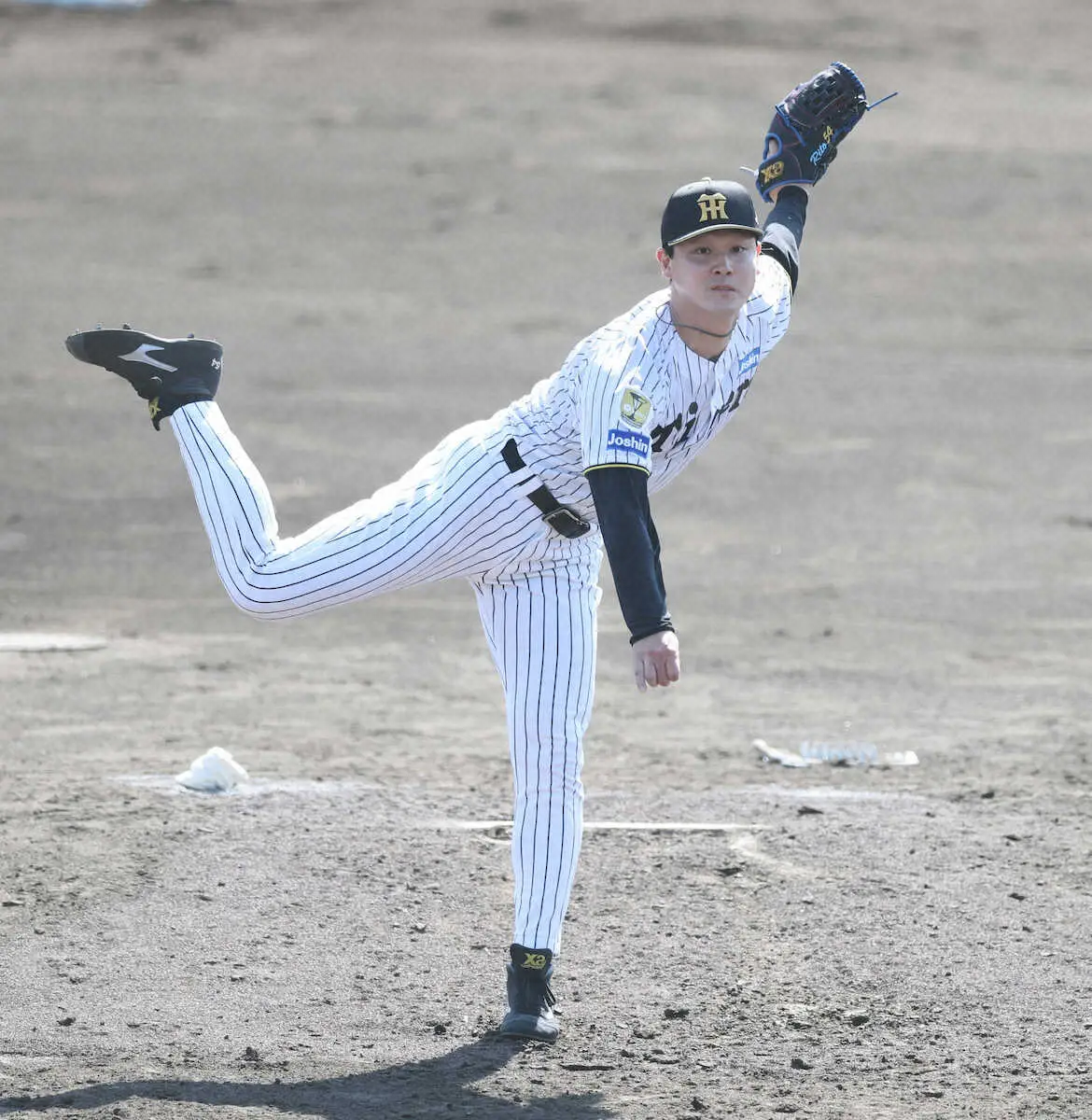 【画像・写真】阪神　“ポスト石井候補”がアピール合戦　畠、木下、石黒、工藤…中継ぎ右腕が練習試合で躍動