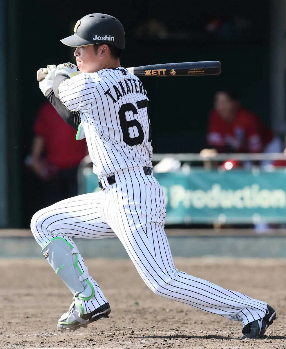 【画像・写真】阪神・髙寺望夢　勝負強さ健在　実戦3試合連続打点「いい投手からアピールできれば」