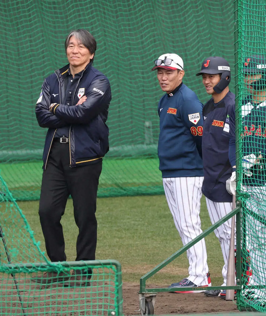 【画像・写真】【侍ジャパン】井端監督　松井氏＆アドバイザーのダルビッシュに感謝「凄くありがたい」