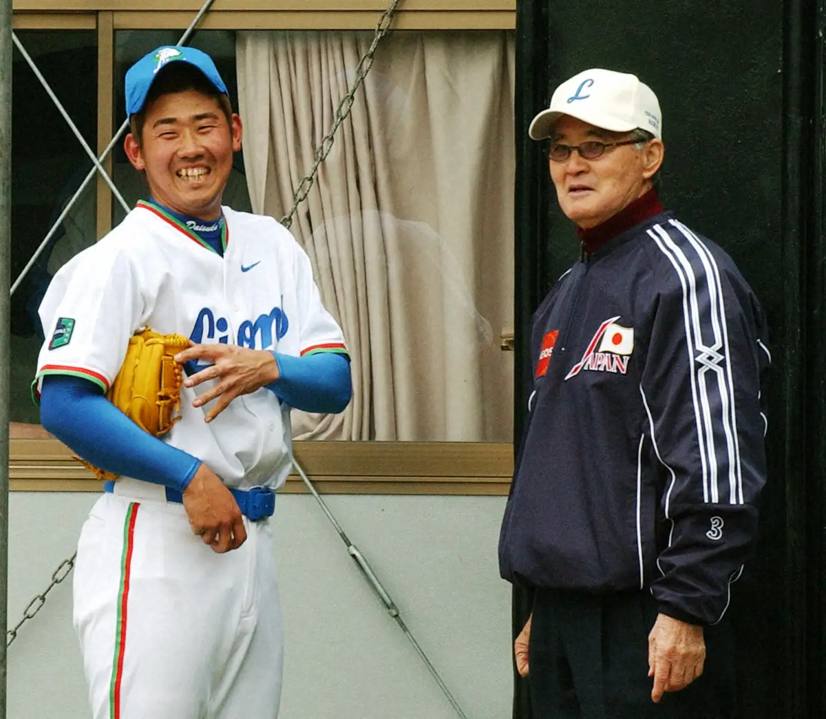 【画像・写真】【写真でたどるキャンプ＆長嶋さんの思い出】アテネ戦士　松坂の投球を絶賛