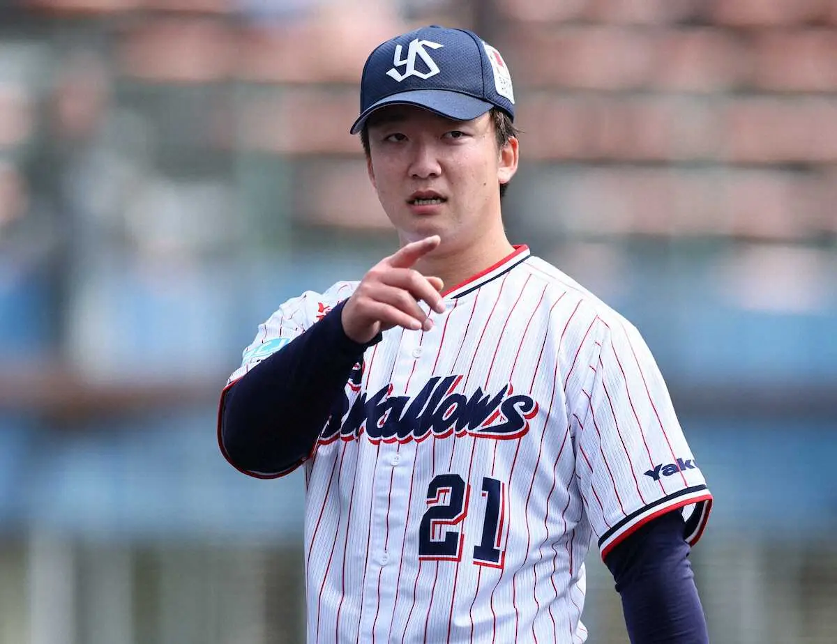【画像・写真】ヤクルト　開幕投手最有力の吉村貢司郎は2回無安打無失点　「真っすぐで勝負できたのは良かった」