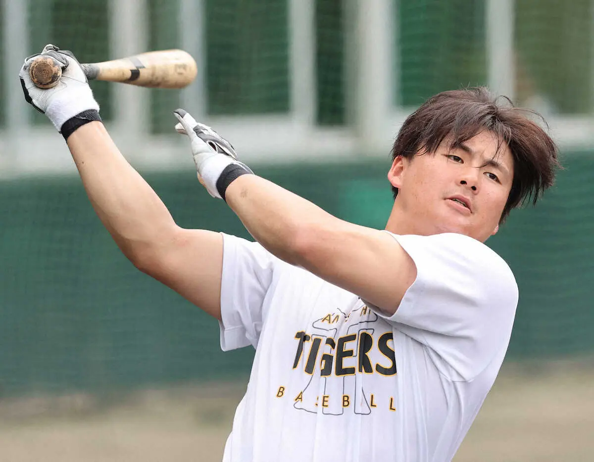 【画像・写真】阪神・前川右京がパ軍とマイナー契約の同期・森木大智にエール「一緒に頑張りたい」