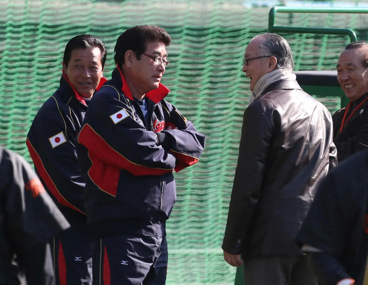 【画像・写真】【写真でたどるキャンプ＆長嶋さんの思い出】侍歴代監督が集結　豪華決起集会