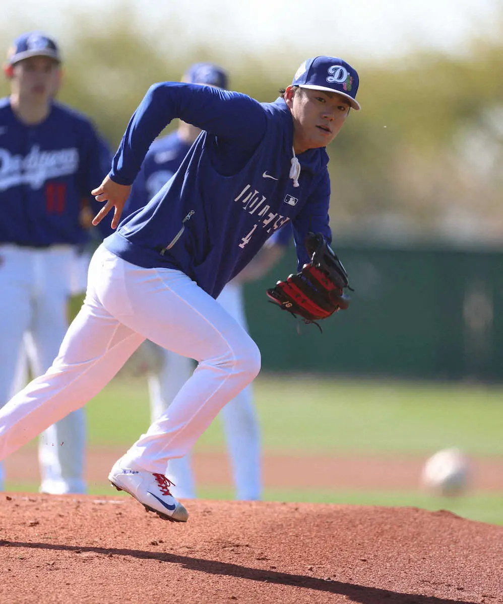 【画像・写真】ドジャース・山本由伸　WBCへWS疲労懸念も「コンディション良かった。いけるなと」侍選出後初対応