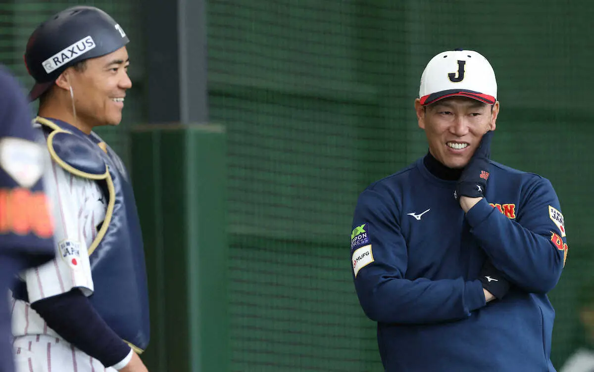 【画像・写真】【侍ジャパン】今合宿初の非公開練習は「ここぞの時に使うプレー」　勝負どころに不可欠な細部を確認