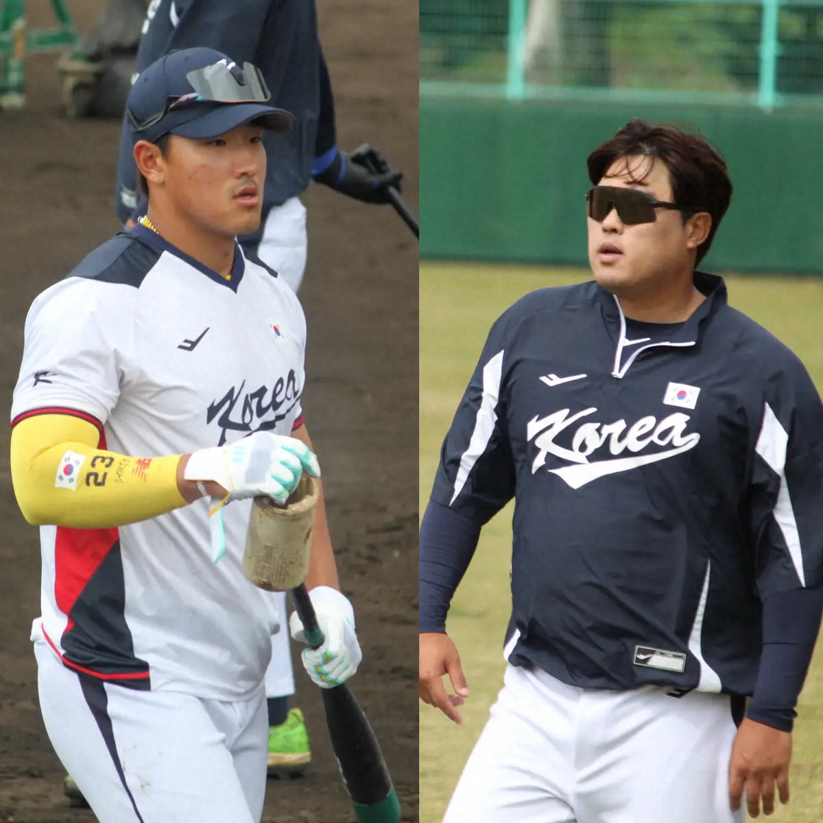 WBC韓国代表 リュ・ヒョンジン　直筆サイン入　KBO公式ロゴボール WBC韓国代表に潜入 リュ・ヒョンジンの圧倒的存在感と黄色が目印