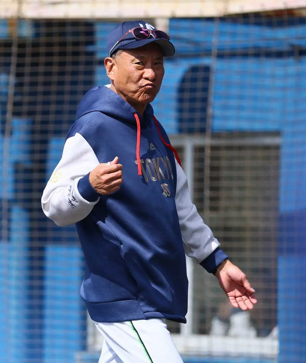 【画像・写真】【キャンプ隠しマイク】ヤクルト池山監督　対外試合3連敗も「今いらない。シーズンの勝ち星いっぱいくれ」