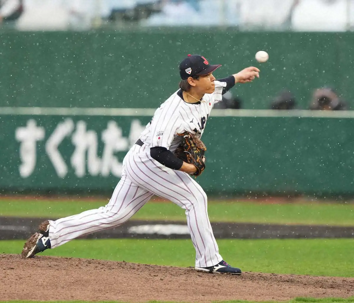 【画像・写真】【侍ジャパン】伊藤大海、実戦初ピッチクロック「工夫できそう」　宮城大弥は「ゆとり」持ちたい