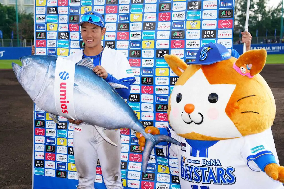 【画像・写真】DeNA・田内　相川新監督&祖父に白星贈った　急きょ交代でマルチ安打