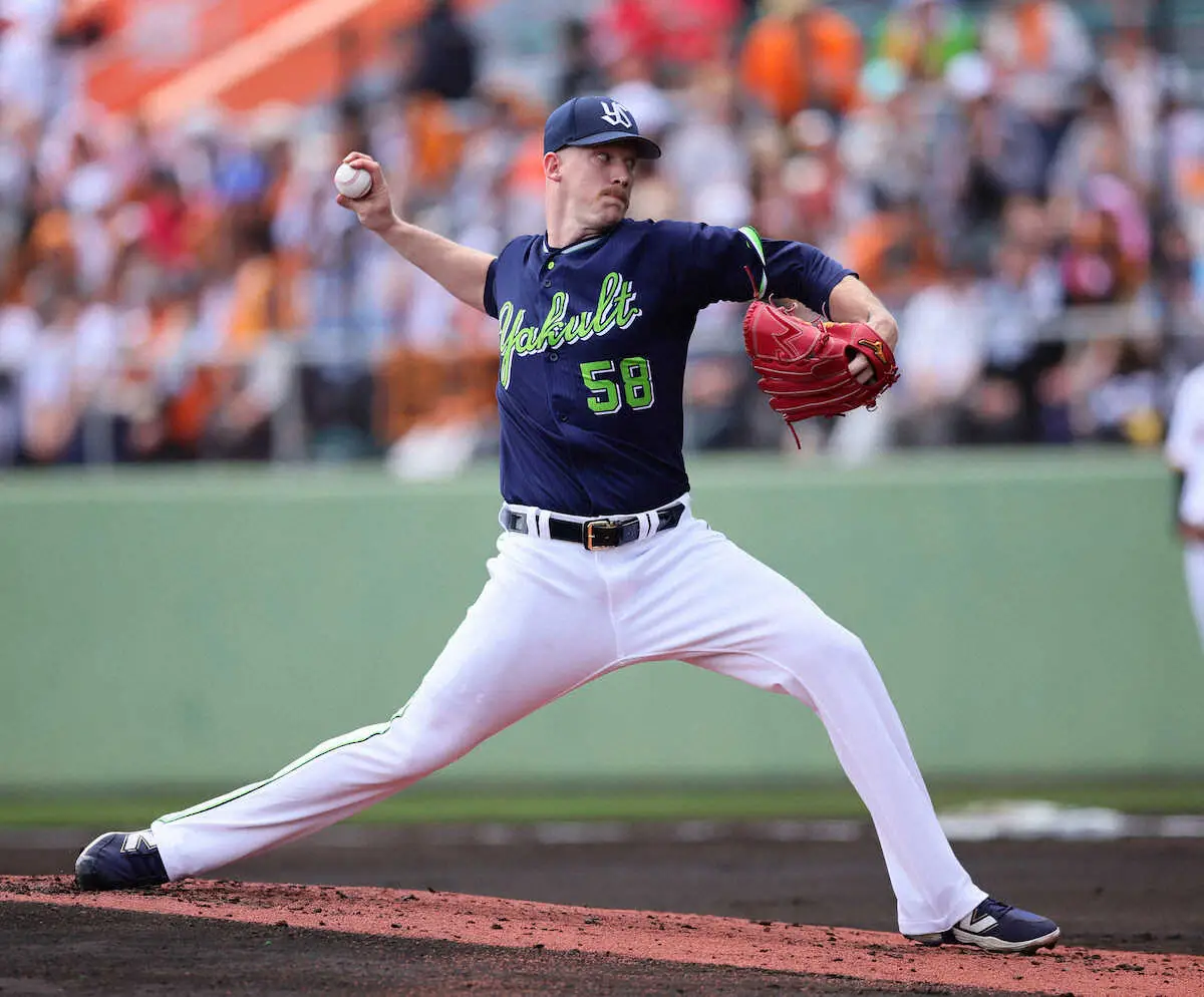 【画像・写真】ヤクルト・ウォルターズ　今季実戦初登板で最速156キロ「凄く気持ちよく投げられた」