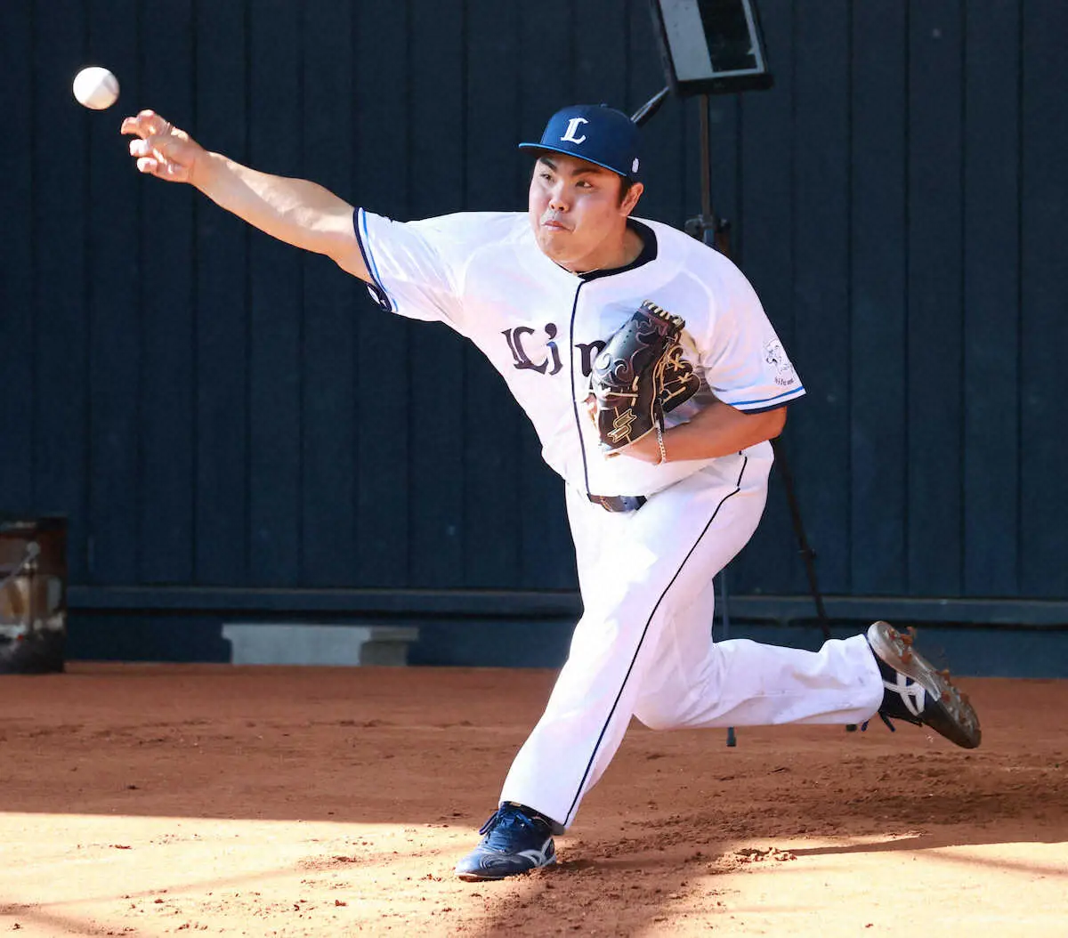 【画像・写真】西武・平良海馬　ブルペンで81球　「99％くらい」仕上がりに手応え　左ふくらはぎ肉離れでWBCを辞退