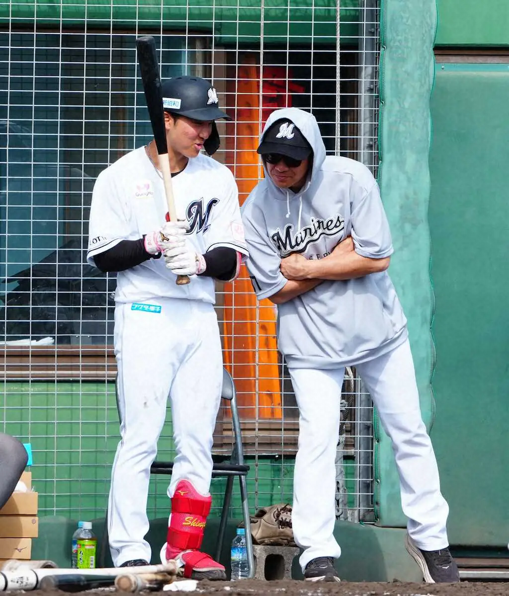 【画像・写真】ロッテ、22安打18得点で大勝！育成3年目の松石は4安打3打点で猛アピール