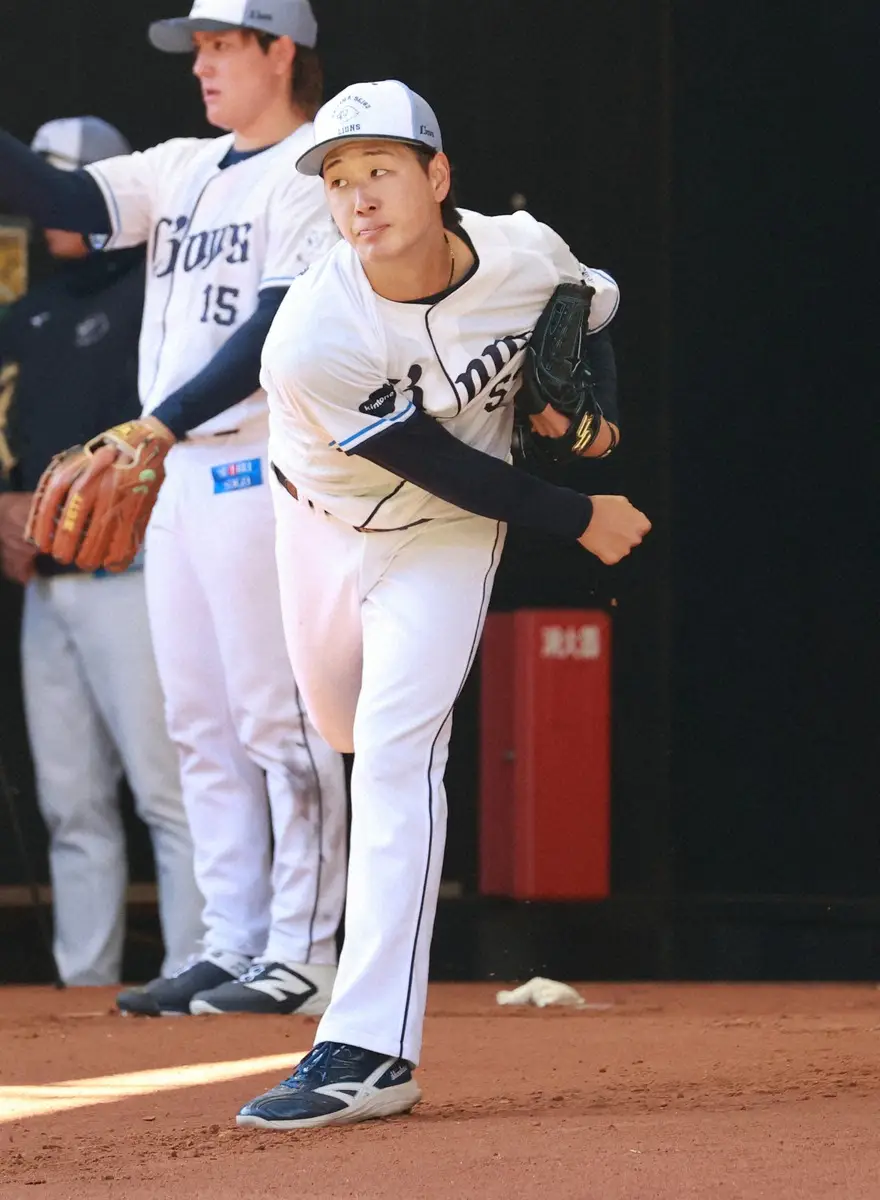 【画像・写真】【侍ジャパン】西武の2年目右腕・篠原響が新たにサポートメンバーに　23日のソフトB戦に先発