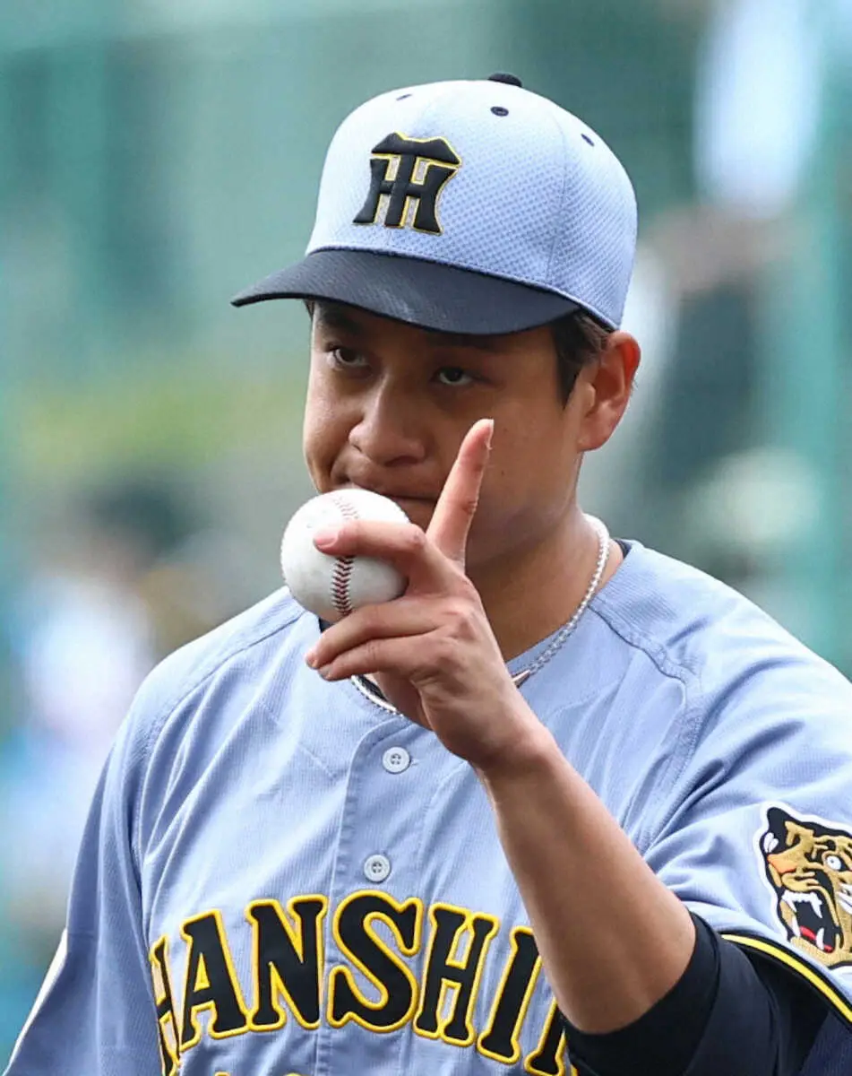 【画像・写真】阪神・大竹耕太郎　今春初の対外試合で2回無失点「いい形でシーズンに入っていけるのかな」