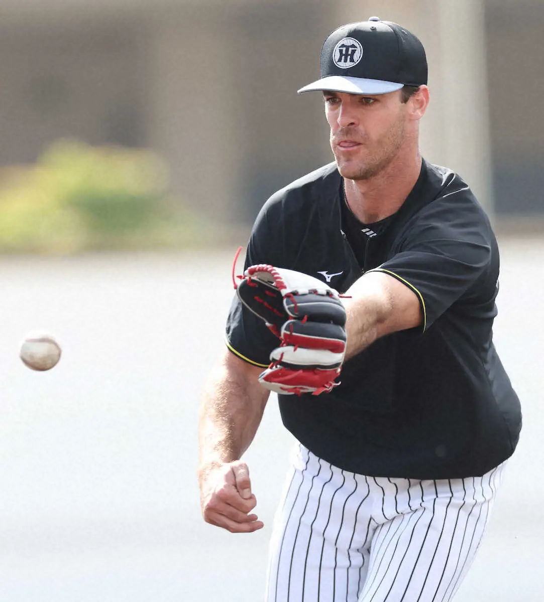 【画像・写真】阪神・ラグズデール「日本の環境にも慣れ始めて、いい調整ができている」23日・日本ハム戦へ万全