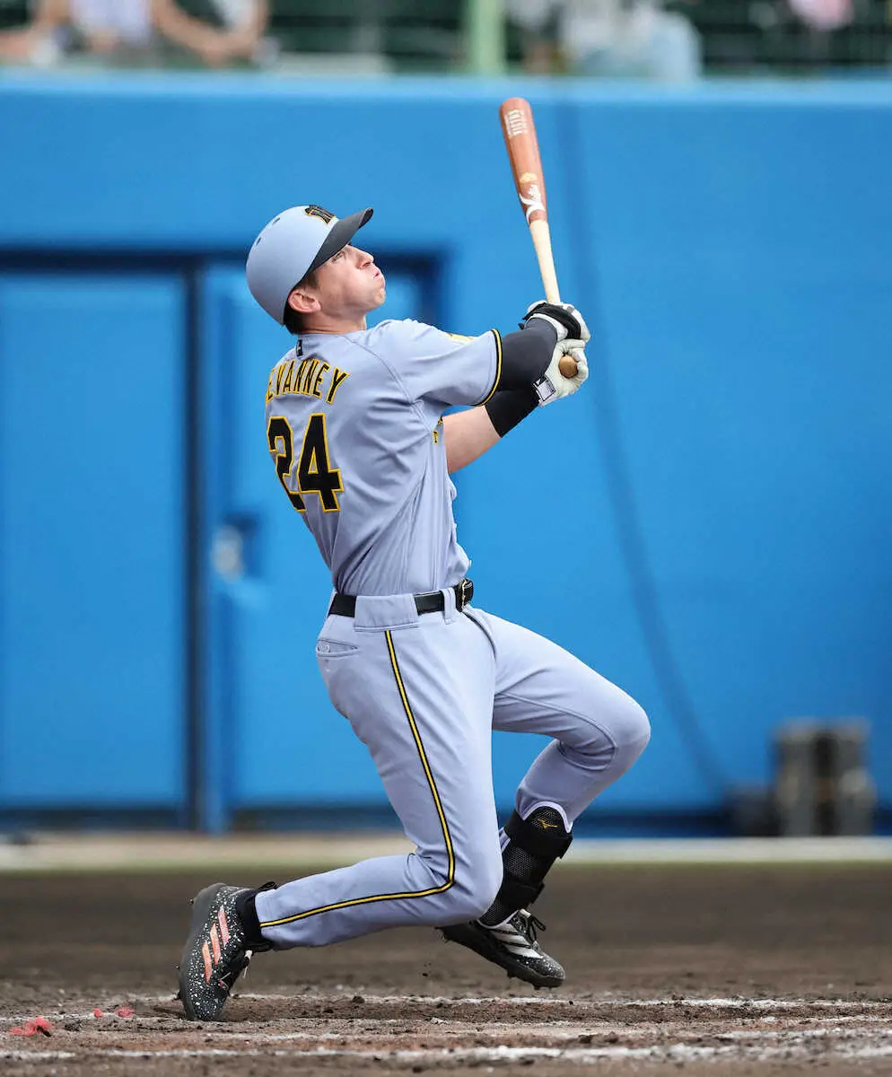 【画像・写真】阪神・ディベイニー　DH出場でオープン戦初安打「少しずつ打席の感覚も良くなってきた」