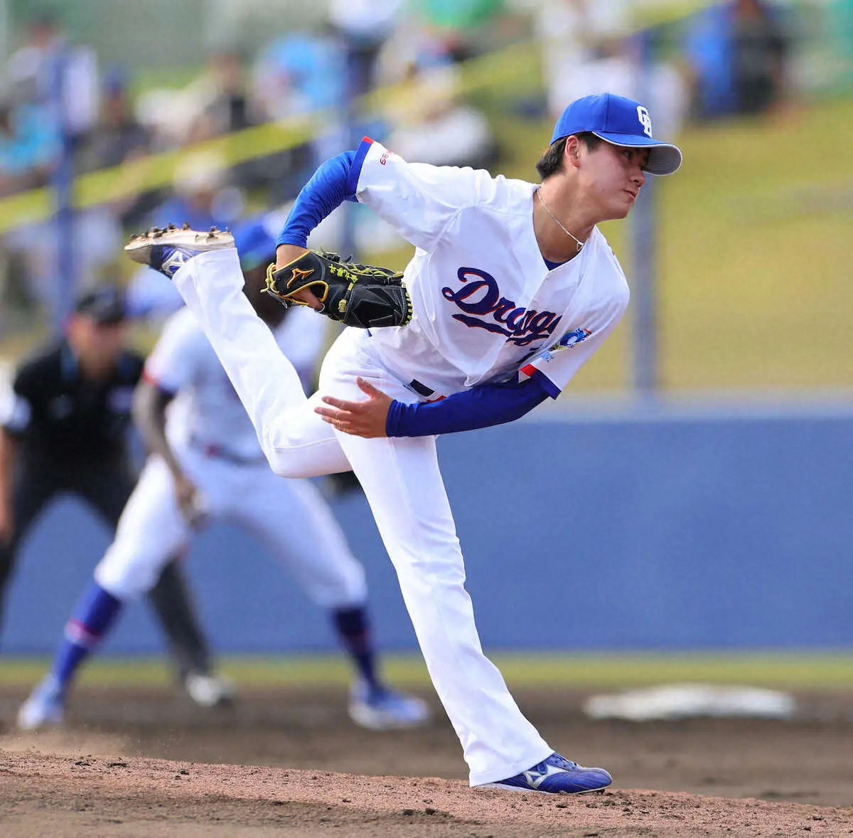 【画像・写真】中日・金丸夢斗　「やりたいことはできました」　調整順調！OP戦初登板初先発で4回2失点