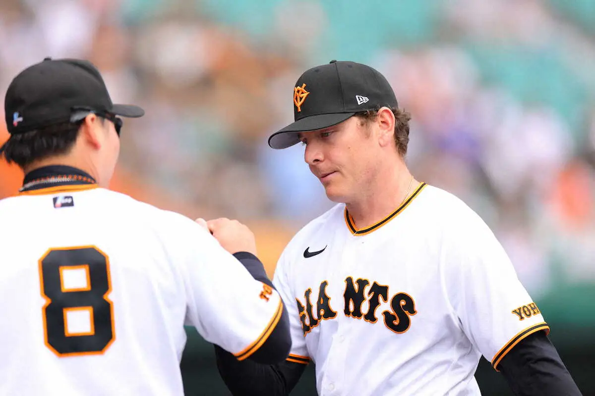 【画像・写真】巨人・ハワードが古巣斬り　楽天相手に1回を無安打無失点