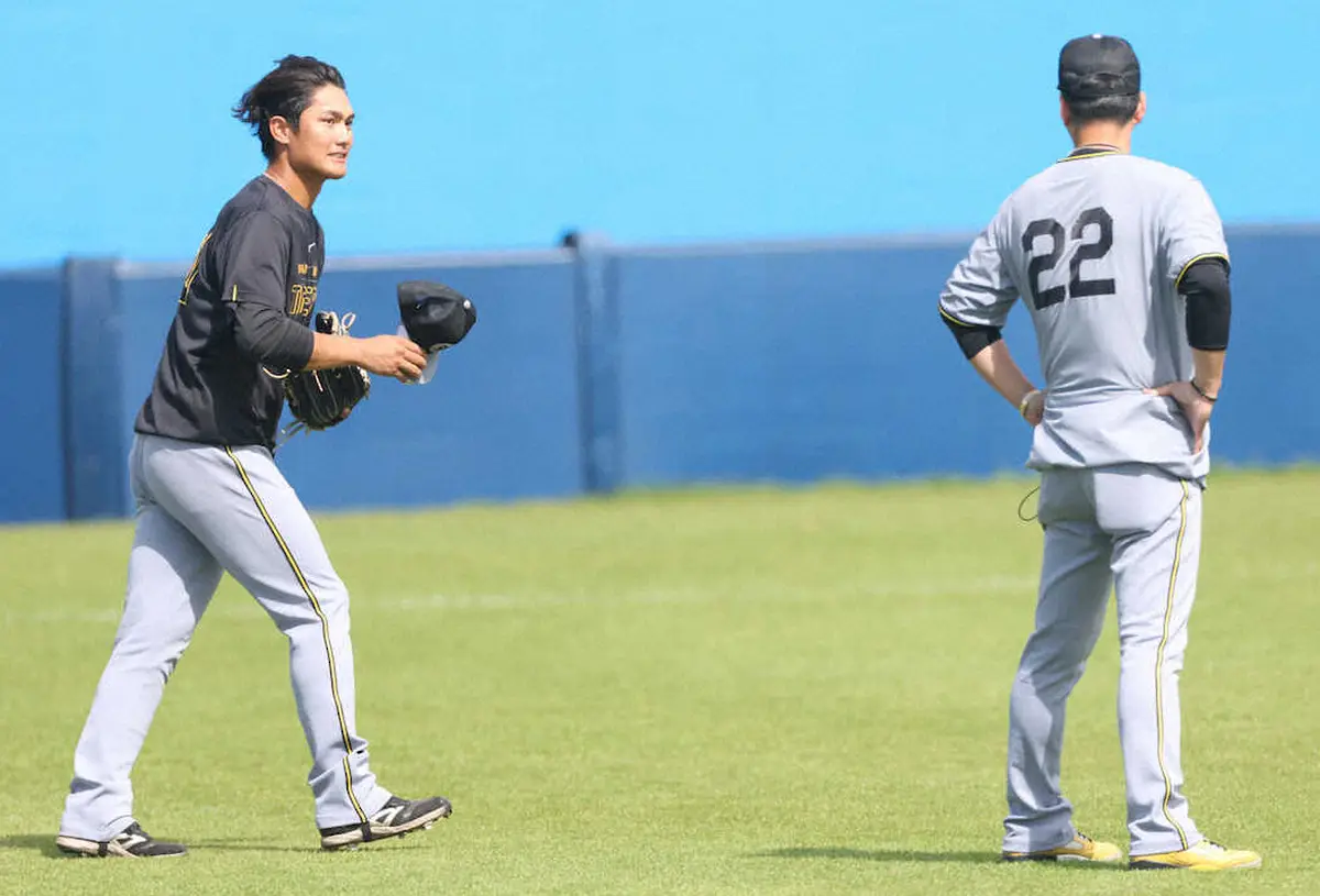 【画像・写真】阪神　打者転向の西純矢が1軍オープン戦デビュー、9回代打で遊ゴロ