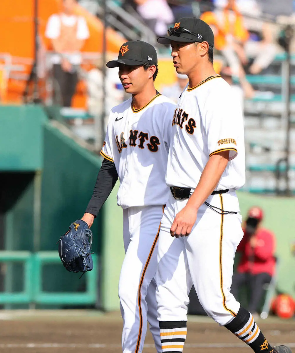 【画像・写真】巨人ドラ3・山城京平が完璧投球　2回2/3無安打無失点、直球「回転良かった」キャンプ地・沖縄出身左腕