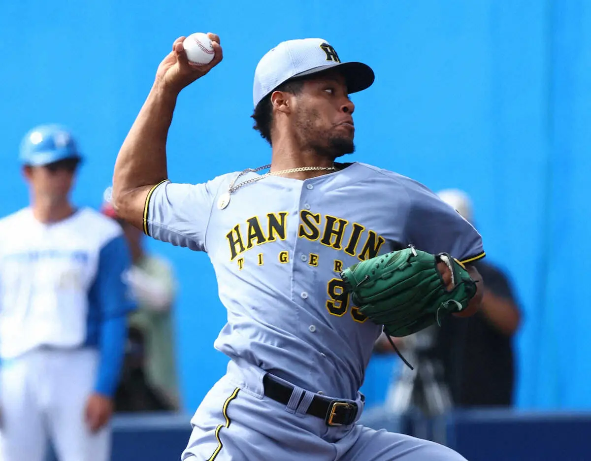 【画像・写真】阪神・モレッタ　直球“盛れた”最速150キロ！「真っすぐの走り見たかった」自慢の変化球頼らず1回零封