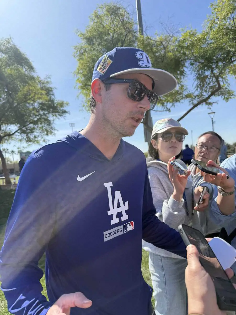 【画像・写真】ドジャース投手コーチ補佐が佐々木朗希を絶賛「素晴らしい状態」　WBCで打者専念の大谷については…