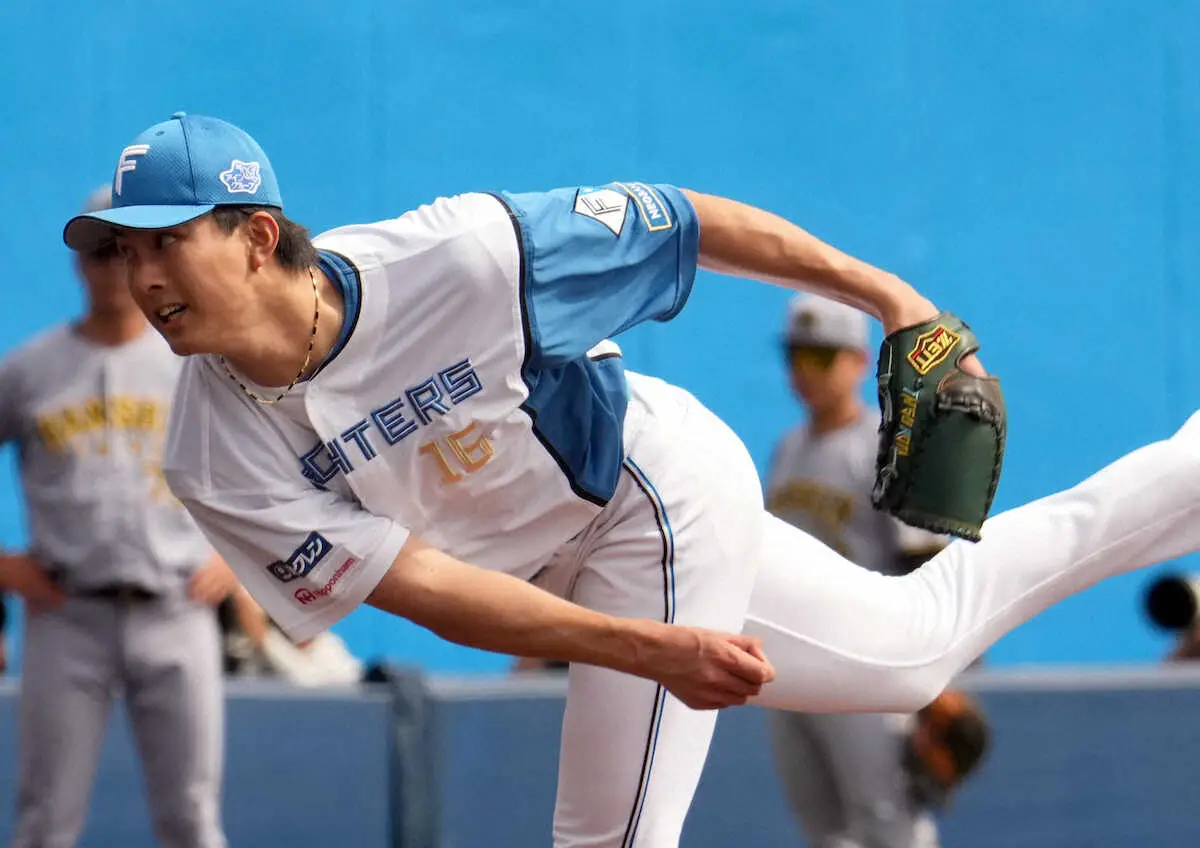 【画像・写真】日本ハム達が4回零封6Kと圧巻　大海＆北山不在に「僕が引っ張っていく」