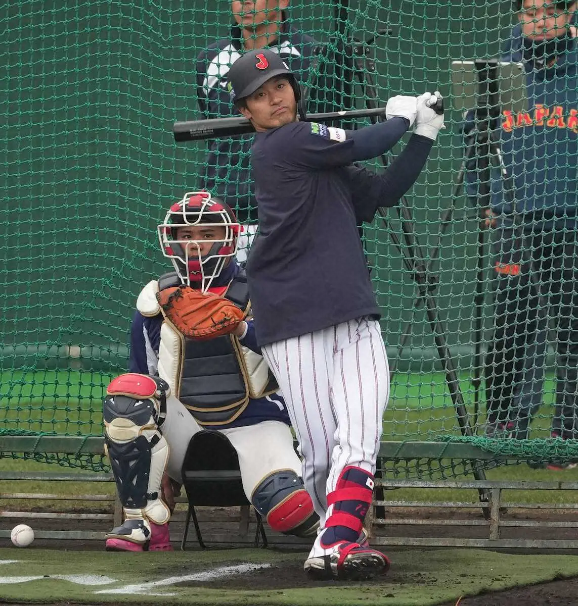 【画像・写真】【侍ジャパン】阪神・坂本誠志郎　菊池と菅野のメジャー2投手と“コンビ仲”を深めた