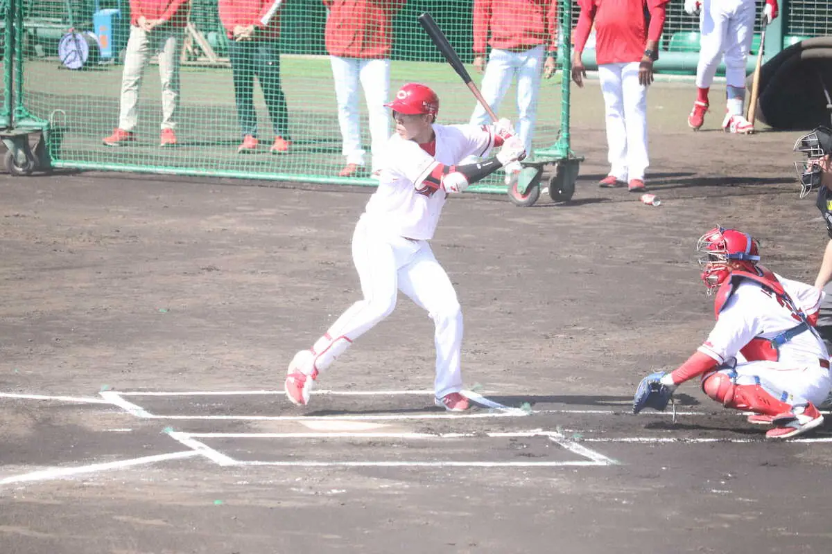 【画像・写真】広島　秋山翔吾が復活3安打「最後の手締めだけ入る状況だと…」実戦復帰へ手応え