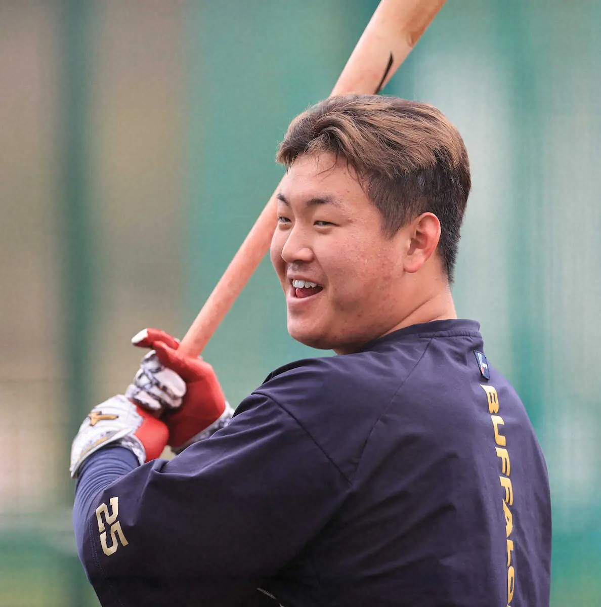 【画像・写真】オリックス　ヤマハとの練習試合で内藤鵬が左越え2ランを含む2安打　試合は4―9で敗れる