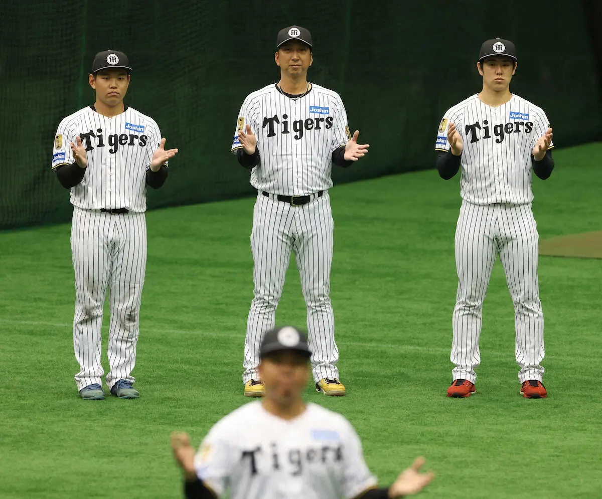 【画像・写真】阪神・球児監督　異例のMVP9人選出　筆頭は2年目の伊原「取り組みがプロになった」
