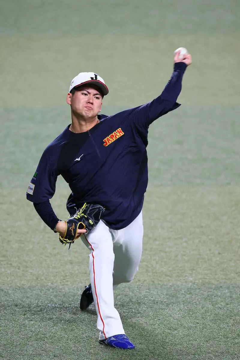 【画像・写真】【侍ジャパン】緊急招集の金丸夢斗が決意「選ばれたからには全力で」メジャー組との対面には「本物だ！」