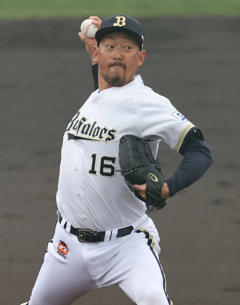 【画像・写真】オリックス　平野佳寿兼任コーチが今春初実戦を1回3人でピシャリ　新球カットボールに手応え