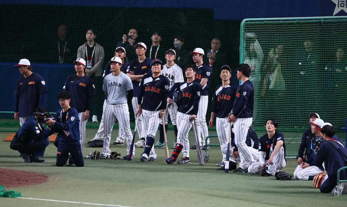 【画像・写真】【侍ジャパン】大谷、天覧試合弾だ！3・8豪州戦を天皇陛下観戦　“本番”予行140メートル＆11発