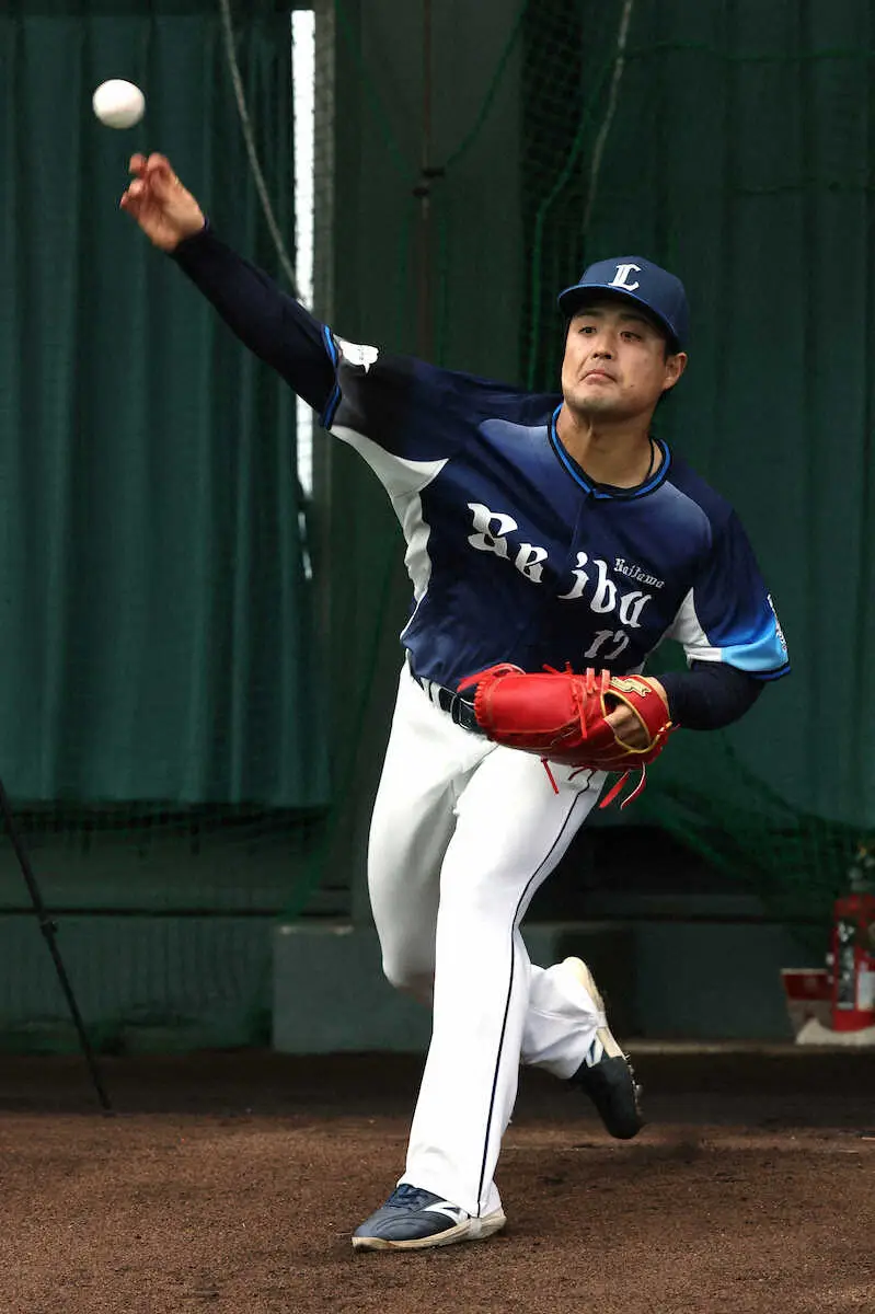 【画像・写真】西武・松本、28日ロッテ戦先発　ローテ入りアピールへ「1球目から自分の球を投げていきたい」