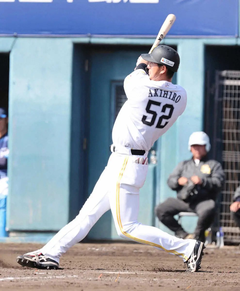 【画像・写真】ソフトバンク・秋広優人　進化証明の推定135メートル場外弾「去年までにはなかった感覚」