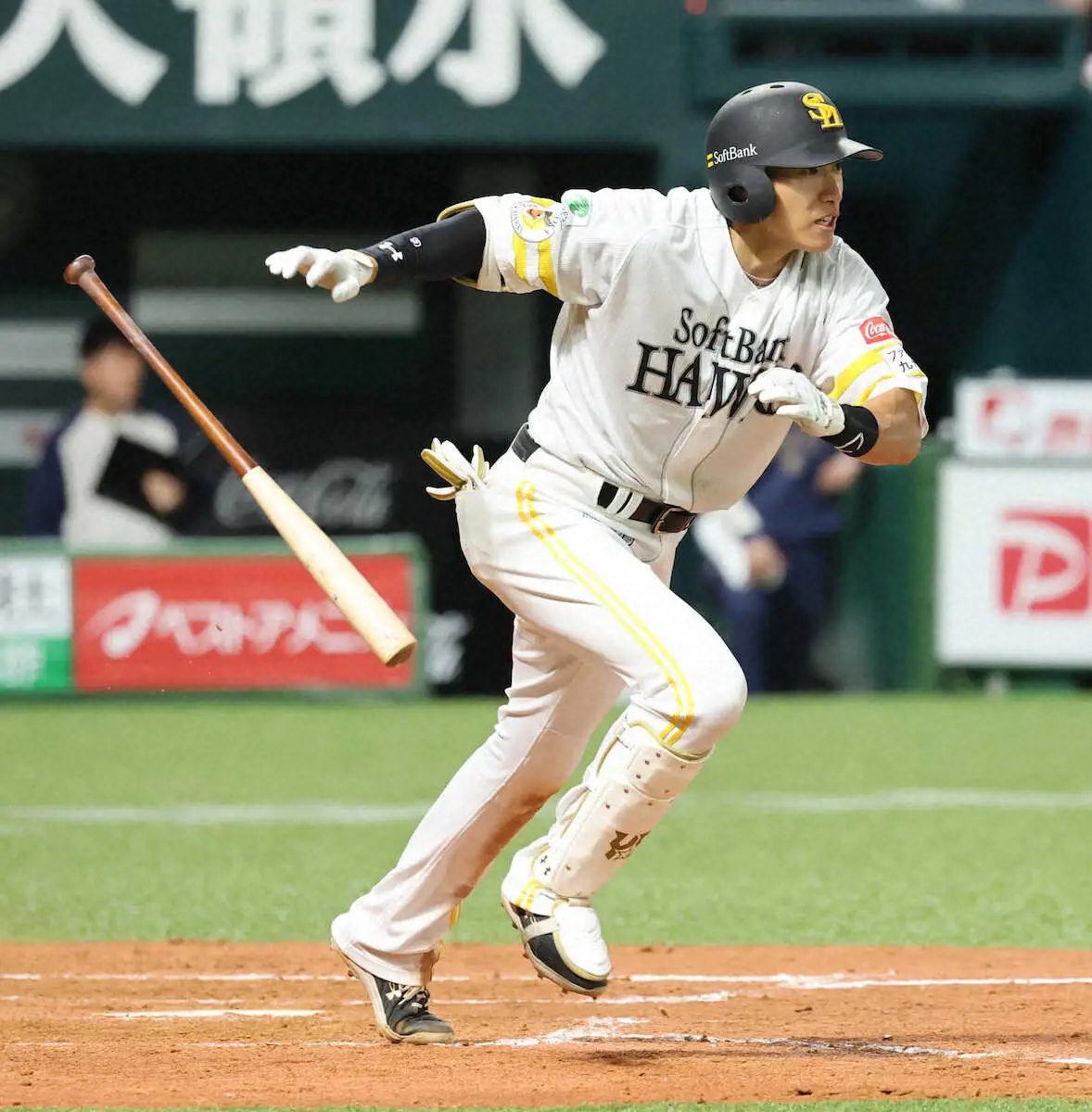 【画像・写真】ソフトバンク　柳田悠岐「まあまあでしたかね」実戦復帰し右前打