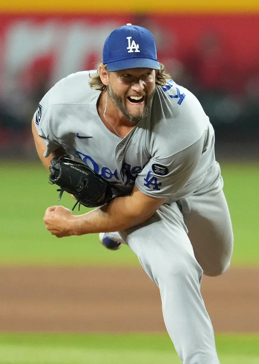 【画像・写真】WBC米国代表にカーショー合流　大谷は「モンスター」由伸は「ベスト・キッド」の師匠