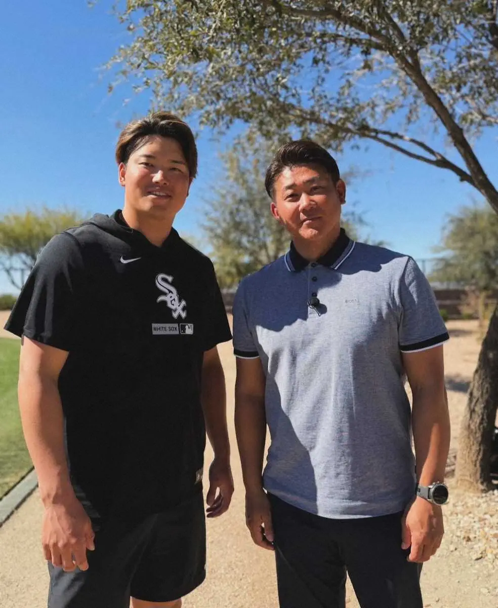 【画像・写真】松坂大輔さん「報道ステーション」で侍ジャパン村上宗隆にインタビュー　「1点に懸けるプレーができたら」