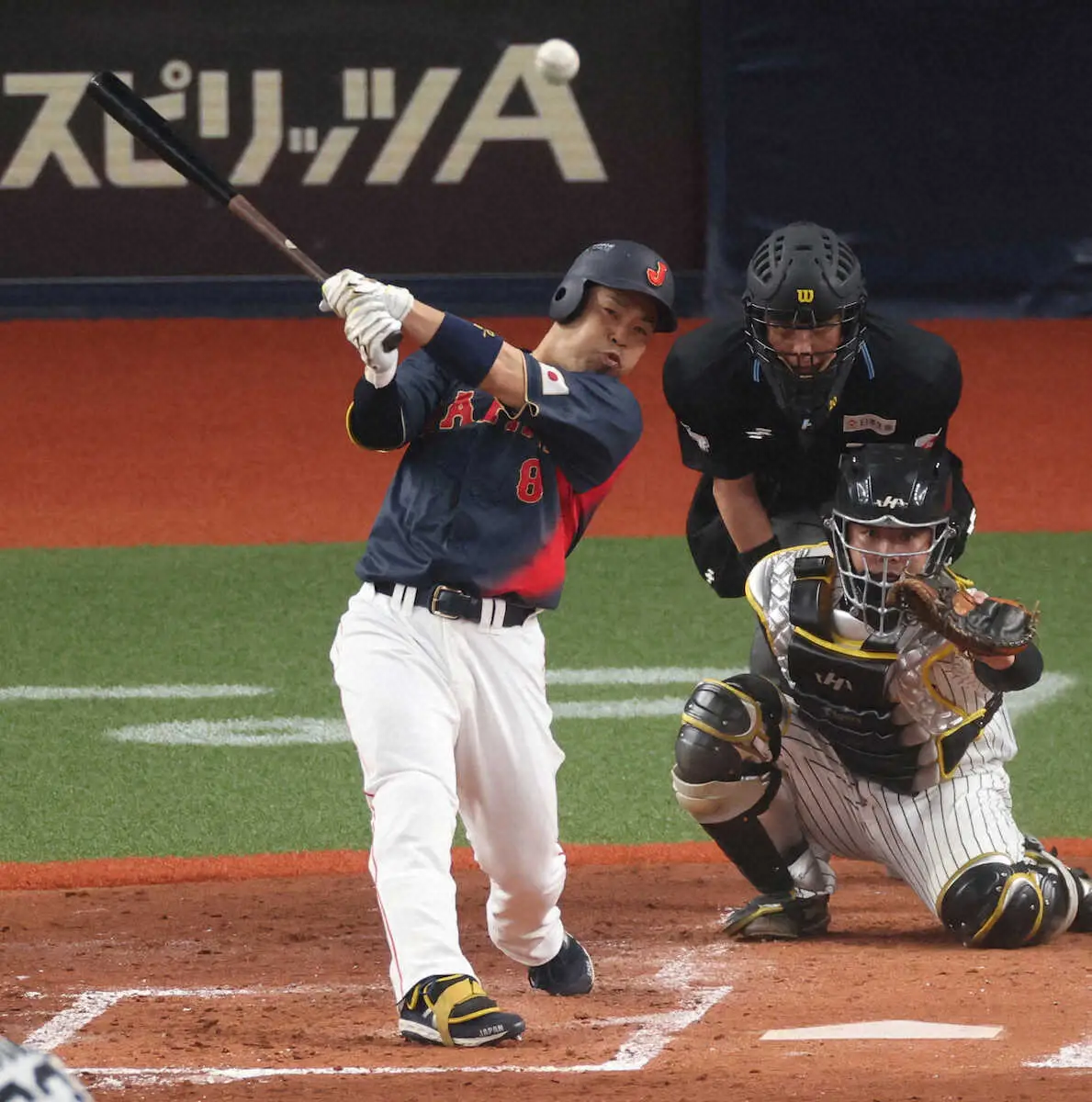 【画像・写真】【侍ジャパン】近藤“大谷の後ろ”2番で2安打1打点「やることはそんなに変わらない」