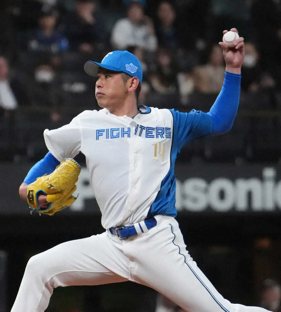 【画像・写真】日本ハム・加藤貴之、4回4安打無失点　握り変えた新フォークは封印も「ちょっと自信つきました」