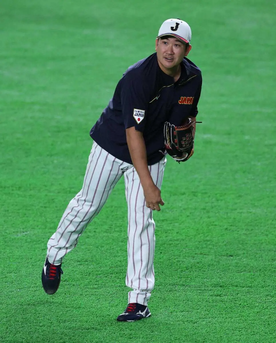 【画像・写真】【侍ジャパン】8日の天覧試合・豪州戦先発予定の菅野「腹くくって当日を迎えるだけ」
