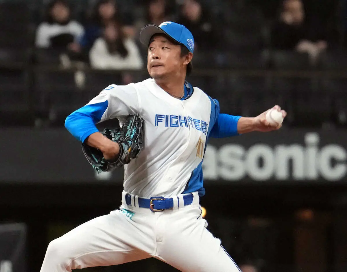 【画像・写真】日本ハム・島本浩也　阪神から移籍後本拠地初登板「結果ゼロというのが大事」