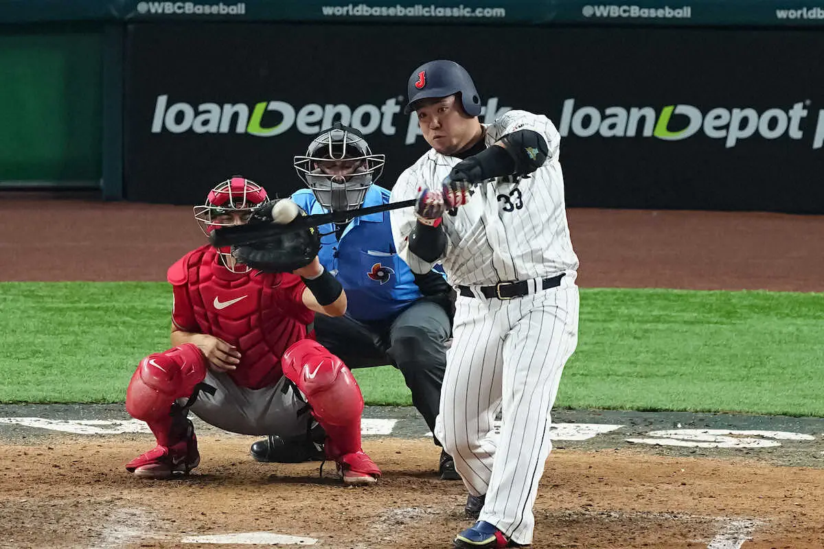 【画像・写真】【世界一侍からエール】ソフトバンク・山川穂高「くぎ付けで見ますよ」