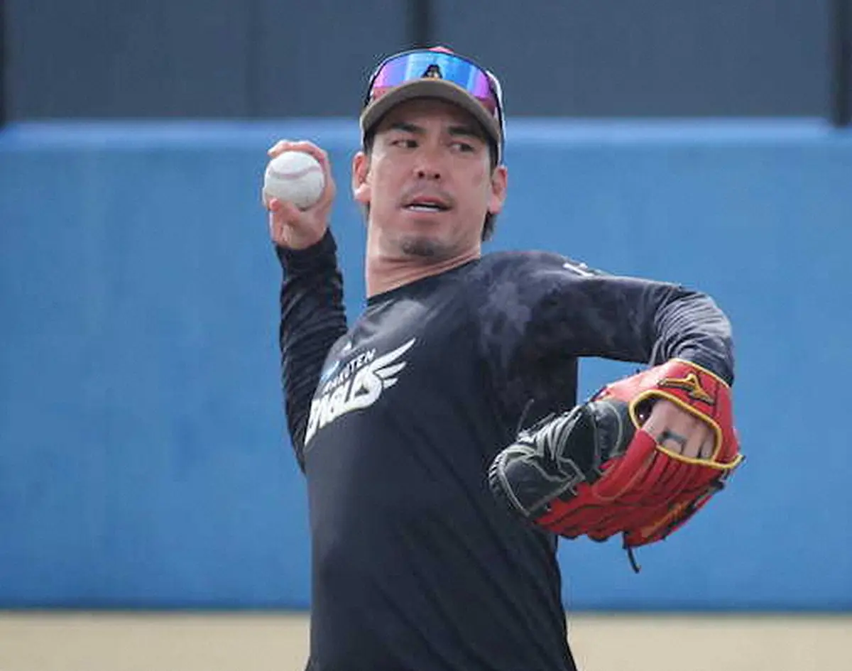 【画像・写真】楽天・前田健　7日DeNA戦に先発　侍ジャパンの戦い「刺激になります」